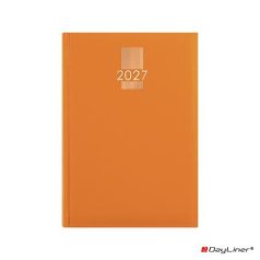   DAYLINER Naptár, tervező, A5, heti, DAYLINER, "MyPastel", narancs