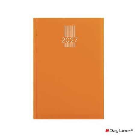 DAYLINER Naptár, tervező, A5, heti, DAYLINER, "MyPastel", narancs