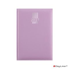   DAYLINER Naptár, tervező, A5, napi, DAYLINER, "MyPastel", lila