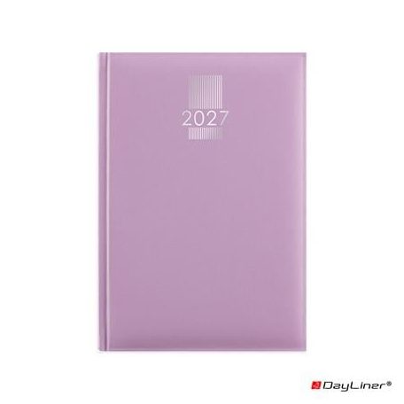 DAYLINER Naptár, tervező, A5, napi, DAYLINER, "MyPastel", lila