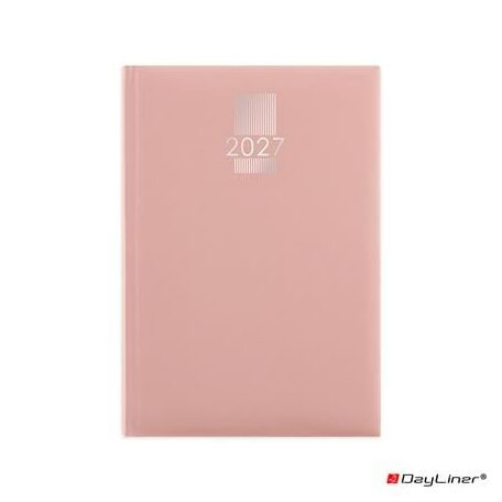 DAYLINER Naptár, tervező, A5, napi, DAYLINER, "MyPastel", púder