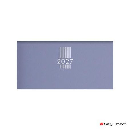 DAYLINER Zsebnaptár, fekvő elrendezésű, DAYLINER, "MyPastel", kék