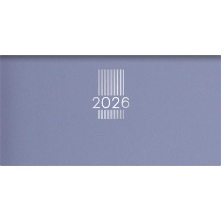 DAYLINER Zsebnaptár, fekvő elrendezésű, DAYLINER, "MyPastel", kék