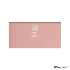   DAYLINER Zsebnaptár, fekvő elrendezésű, DAYLINER, "MyPastel", púder