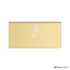   DAYLINER Zsebnaptár, fekvő elrendezésű, DAYLINER, "MyPastel", sárga