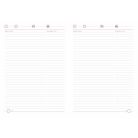 DAYLINER Tárgyalási napló, B5, DAYLINER, "Memphis", bézs-padlizsán