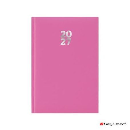 DAYLINER Naptár, tervező, A5, heti, DAYLINER, "Pannon", fuchsia