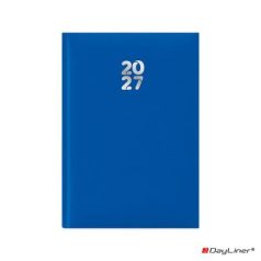   DAYLINER Naptár, tervező, A5, napi, DAYLINER "Pannon", kék
