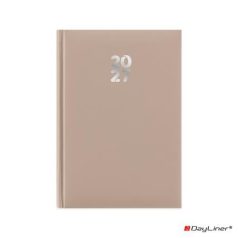   DAYLINER Naptár, tervező, A5, napi, DAYLINER, "Pannon", natúr