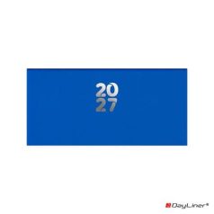   DAYLINER Zsebnaptár, fekvő elrendezésű, DAYLINER, "Pannon", kék