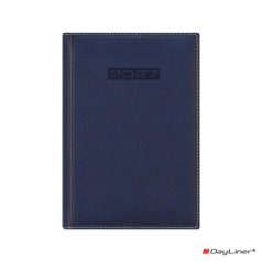   DAYLINER Naptár, tervező, A5, napi, DAYLINER, "Sherwood", kék