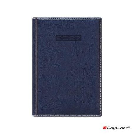 DAYLINER Naptár, tervező, A5, napi, DAYLINER, "Sherwood", kék