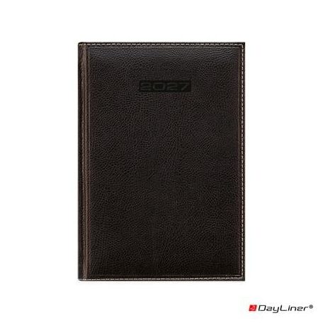 DAYLINER Naptár, tervező, B5, heti, DAYLINER, "Sherwood", fekete