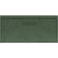   DAYLINER Zsebnaptár, fekvő elrendezésű, DAYLINER, "Sherwood", zöld