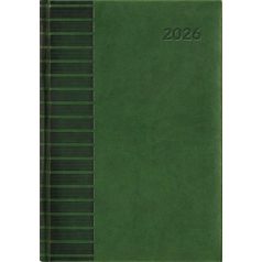   DAYLINER Naptár, tervező, B5, heti, DAYLINER, "Tucson", zöld