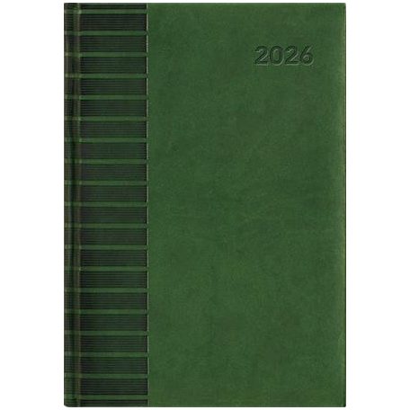 DAYLINER Naptár, tervező, B5, heti, DAYLINER, "Tucson", zöld