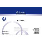 VICTORIA PAPER Nyomtatvány, számlatömb, egy ÁFÁs, 50x3, A5, fekvő, VICTORIA PAPER, "B.13-374", 10 tömb/csomag