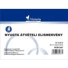 VICTORIA PAPER Nyomtatvány, nyugta átvételi elismervény, 50x3, A6, VICTORIA PAPER "B.13-67", 10 tömb/csomag