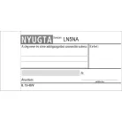 VICTORIA PAPER Nyomtatvány, nyugta egysoros, 50x2, VICTORIA PAPER "B.15-40", 20 tömb/csomag