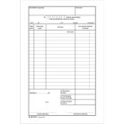 VICTORIA PAPER Nyomtatvány, pénztárgép napi bevételének módosító tételei, 25x2, A5, VICTORIA PAPER "B.22-31", 10 tömb/csomag