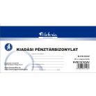 VICTORIA PAPER Nyomtatvány, kiadási pénztárbizonylat, 25x2, VICTORIA PAPER "B.318-103", 10 tömb/csomag