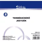 VICTORIA PAPER Nyomtatvány, termékkísérő jegyzék, 25x4, VICTORIA PAPER "DMG 3-12", 10 tömb/csomag