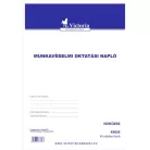 VICTORIA PAPER Nyomtatvány, munkavédelmi oktatási napló, 40 oldal, A4, VICTORIA PAPER, 10 tömb/csomag