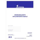 VICTORIA PAPER Nyomtatvány, munkabaleseti nyilvántartó napló, 32 oldal, A4, VICTORIA PAPER, 10 tömb/csomag
