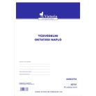 VICTORIA PAPER Nyomtatvány, tűzvédelmi oktatási napló, 40 oldal, A4, VICTORIA PAPER, 10 tömb/csomag