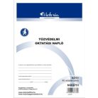 VICTORIA PAPER Nyomtatvány, tűzvédelmi oktatási napló, 40 oldal, A4, VICTORIA PAPER, 10 tömb/csomag