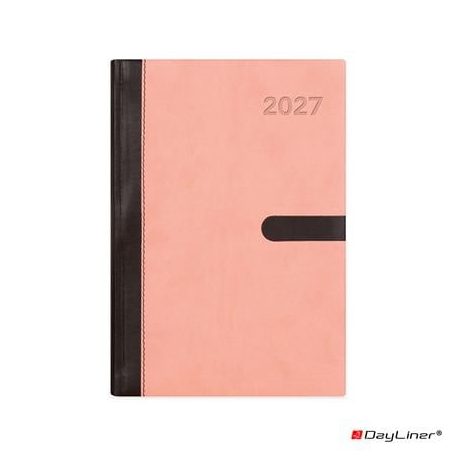 DAYLINER Naptár, tervező, A5, heti, DAYLINER, "Winner", pink