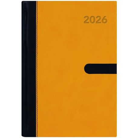 DAYLINER Naptár, tervező, A5, heti, DAYLINER "Winner", sárga