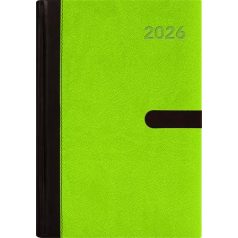   DAYLINER Naptár, tervező, A5, heti, DAYLINER, "Winner", zöld