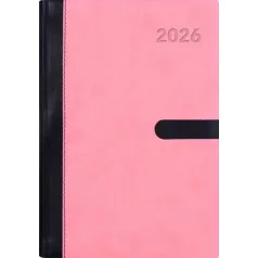   DAYLINER Naptár, tervező, A5, napi, DAYLINER, "Winner", pink