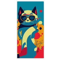   DAYLINER Zsebnaptár, fekvő elrendezésű, DAYLINER, "Colors Astro Cat"