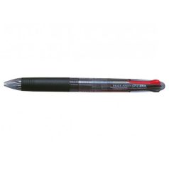   PILOT Golyóstoll, 0,25 mm, nyomógombos, fekete tolltest, PILOT "Feed GP4", négyszínű