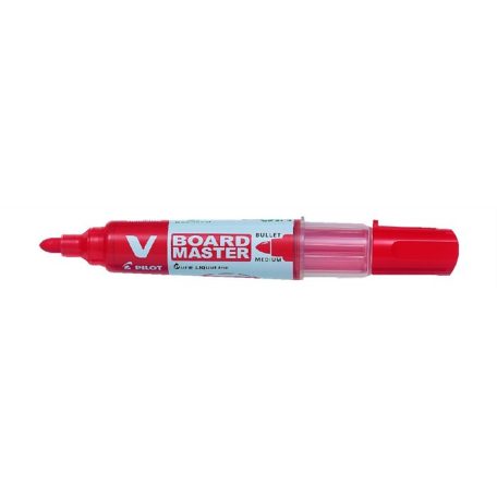 PILOT Táblamarker, 2,3 mm, kúpos, PILOT "V-Board Master", piros