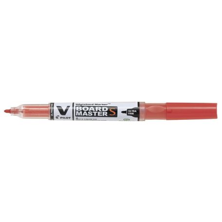 PILOT Táblamarker, 0,8 mm, UF, kúpos, PILOT "V-Board Master S", piros