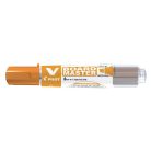 PILOT Táblamarker, 2,2-5,2 mm, vágott, PILOT "V-Board Master", narancssárga