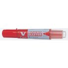 PILOT Táblamarker, 2,2-5,2 mm, vágott, PILOT "V-Board Master", piros