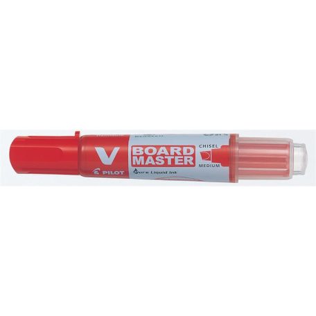 PILOT Táblamarker, 2,2-5,2 mm, vágott, PILOT "V-Board Master", piros