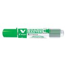 PILOT Táblamarker, 2,2-5,2 mm, vágott, PILOT "V-Board Master", zöld