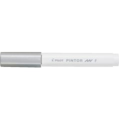 PILOT Dekormarker, 1 mm, PILOT "Pintor F", ezüst