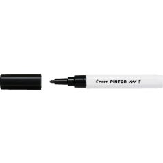 PILOT Dekormarker, 1 mm, PILOT "Pintor F", fekete