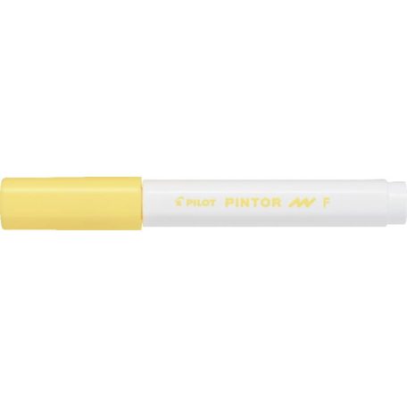 PILOT Dekormarker, 1 mm, PILOT "Pintor F", sárga