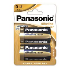  PANASONIC Elem, D góliát, 2 db, PANASONIC "Alkaline power"