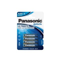   PANASONIC Elem, AAA mikro, 4 db, PANASONIC "Evolta"