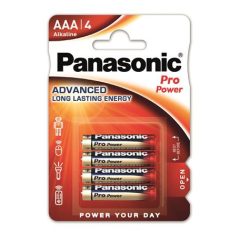   PANASONIC Elem, AAA mikro, 4 db, PANASONIC "Pro power"