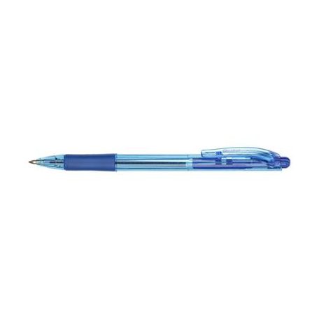 PENTEL Golyóstoll, 0,35 mm, nyomógombos, PENTEL "BK417", kék