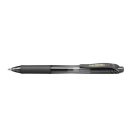 PENTEL Zseléstoll, 0,35 mm, nyomógombos, PENTEL "EnerGelX BL107", fekete